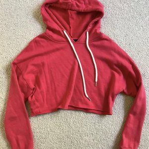 Forever 21 Women's Cropped Hoodie
